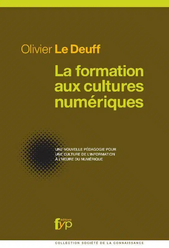 Couverture de La formation aux cultures numériques